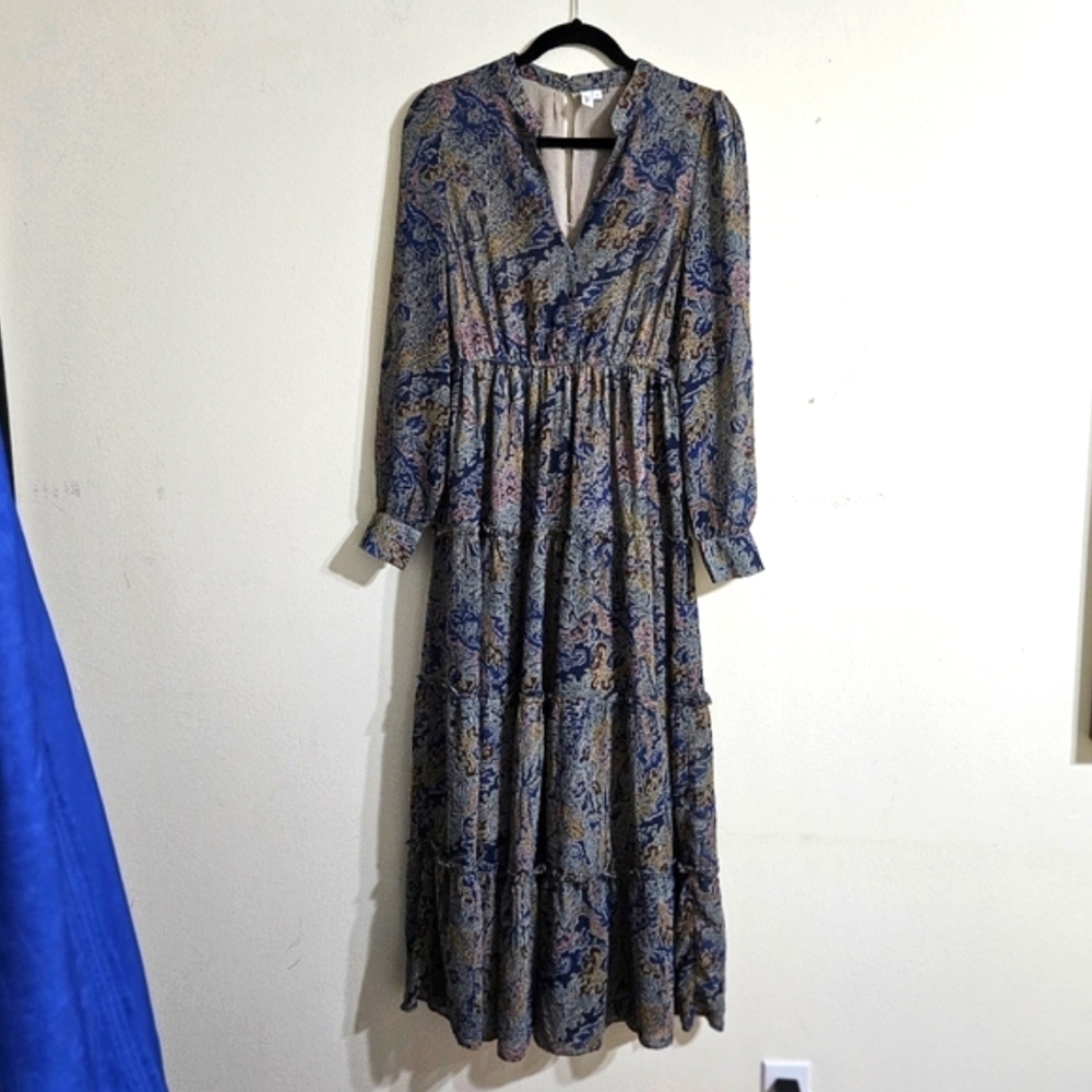 Elan Tiered Maxi Dress